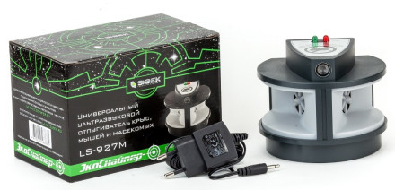 Ультразвуковой отпугиватель насекомых и грызунов «Экоснайпер LS-927M» Ультразвуковой отпугиватель насекомых и грызунов «Экоснайпер LS-927M»