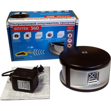 Ультразвуковой отпугиватель мышей «Sititek 360» Ультразвуковой отпугиватель мышей «Sititek 360»