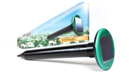 Отпугиватель кротов на солнечных батареях "Торнадо ОЗВ.04" Отпугиватель кротов на солнечных батареях "Торнадо ОЗВ.04"